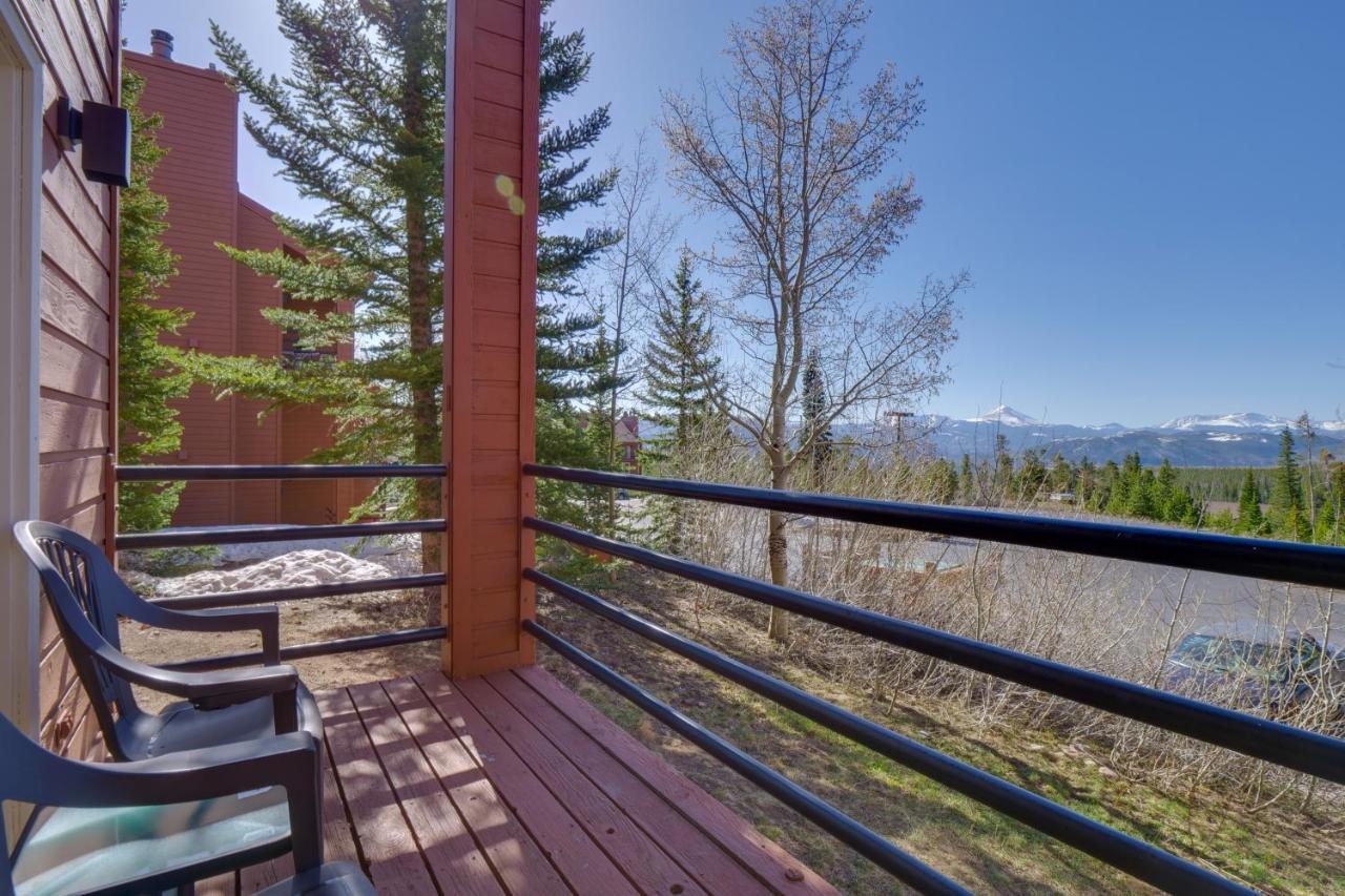 Silverthorne Condo Patio, Mtn Views, Pool Access! Exterior foto